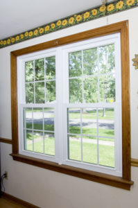 window replacement by overhead door co. of burlington